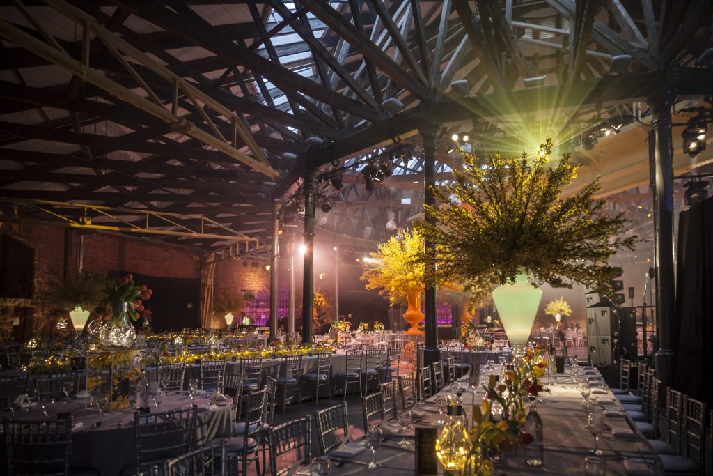 Stunning wedding venue and decor